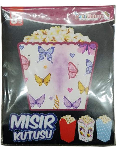 MISIR KUTUSU KELEBEK 8 Lİ