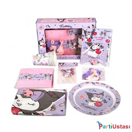 PARTİ SETİ 6 KİŞİLİK KUROMİ