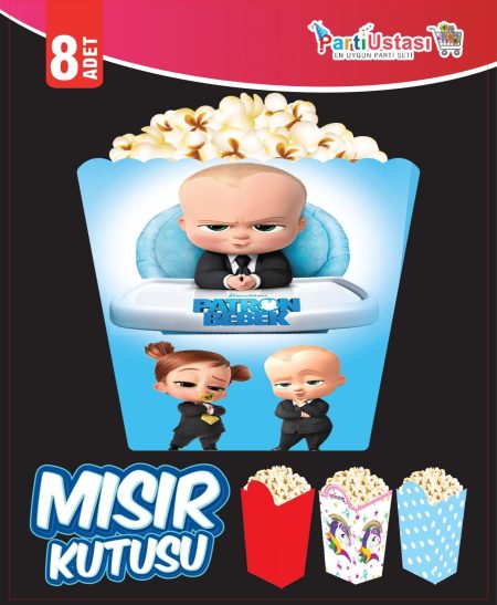 MISIR KUTUSU PATRON BEBEK 8 Lİ