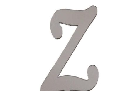 PLEKSİ 20 Lİ HARF GÜMÜŞ NO:Z